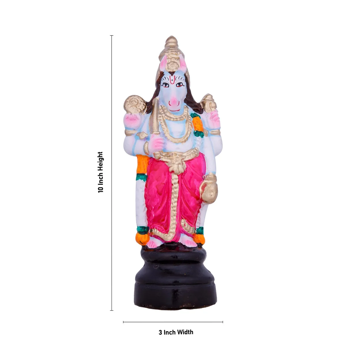 Dasavatharam Paper Mache Golu Bommai Set - 10 x 3 Inches | Giri Golu Doll/ Navaratri Golu Bomma/Gombe/Bommai