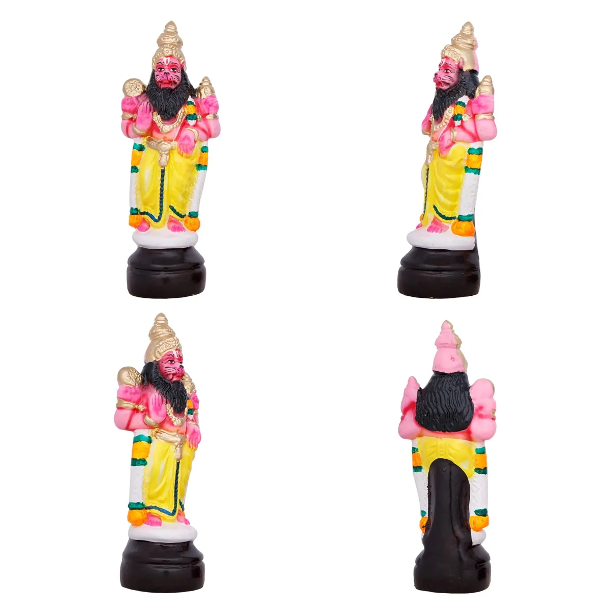 Dasavatharam Paper Mache Golu Bommai Set - 10 x 3 Inches | Giri Golu Doll/ Navaratri Golu Bomma/Gombe/Bommai