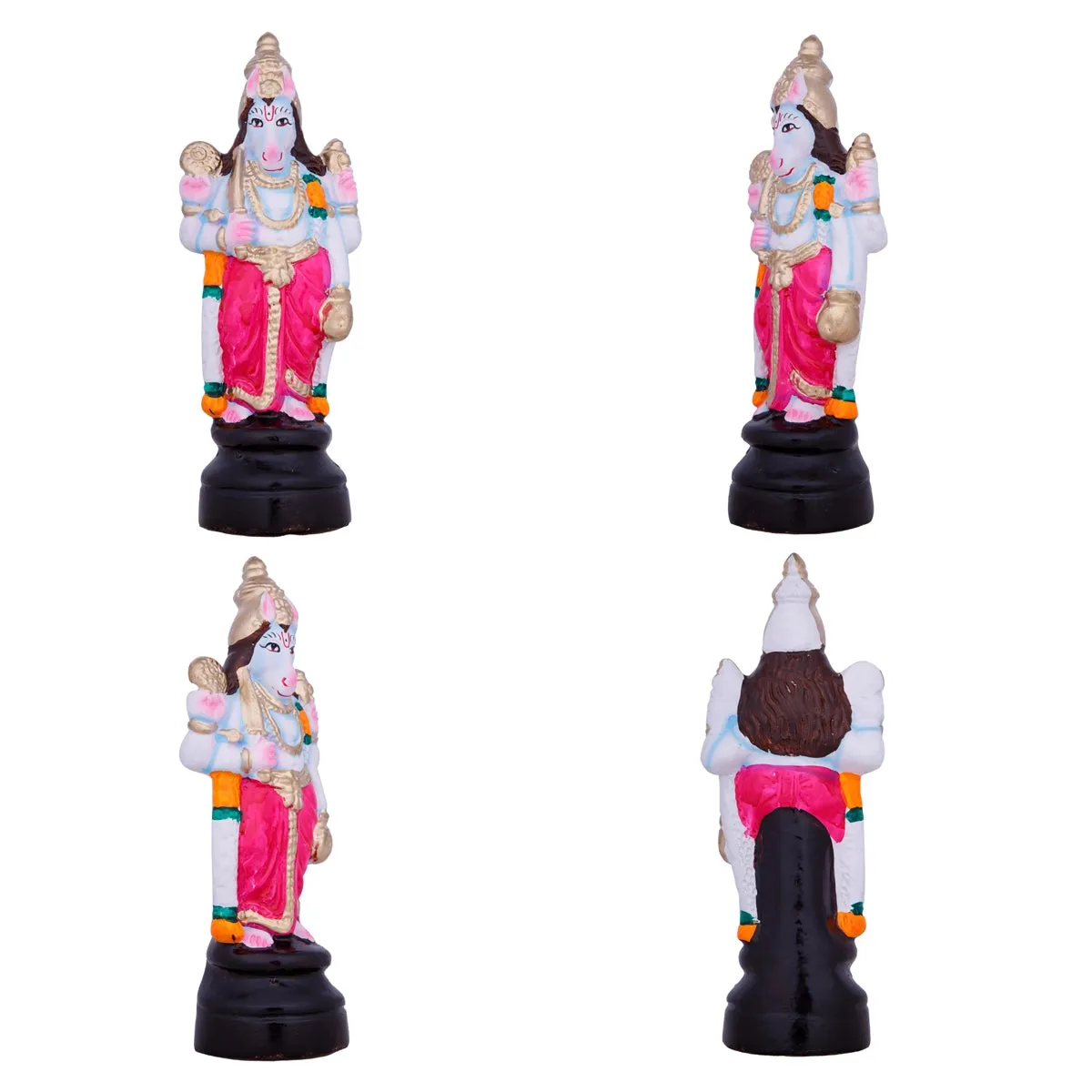 Dasavatharam Paper Mache Golu Bommai Set - 10 x 3 Inches | Giri Golu Doll/ Navaratri Golu Bomma/Gombe/Bommai