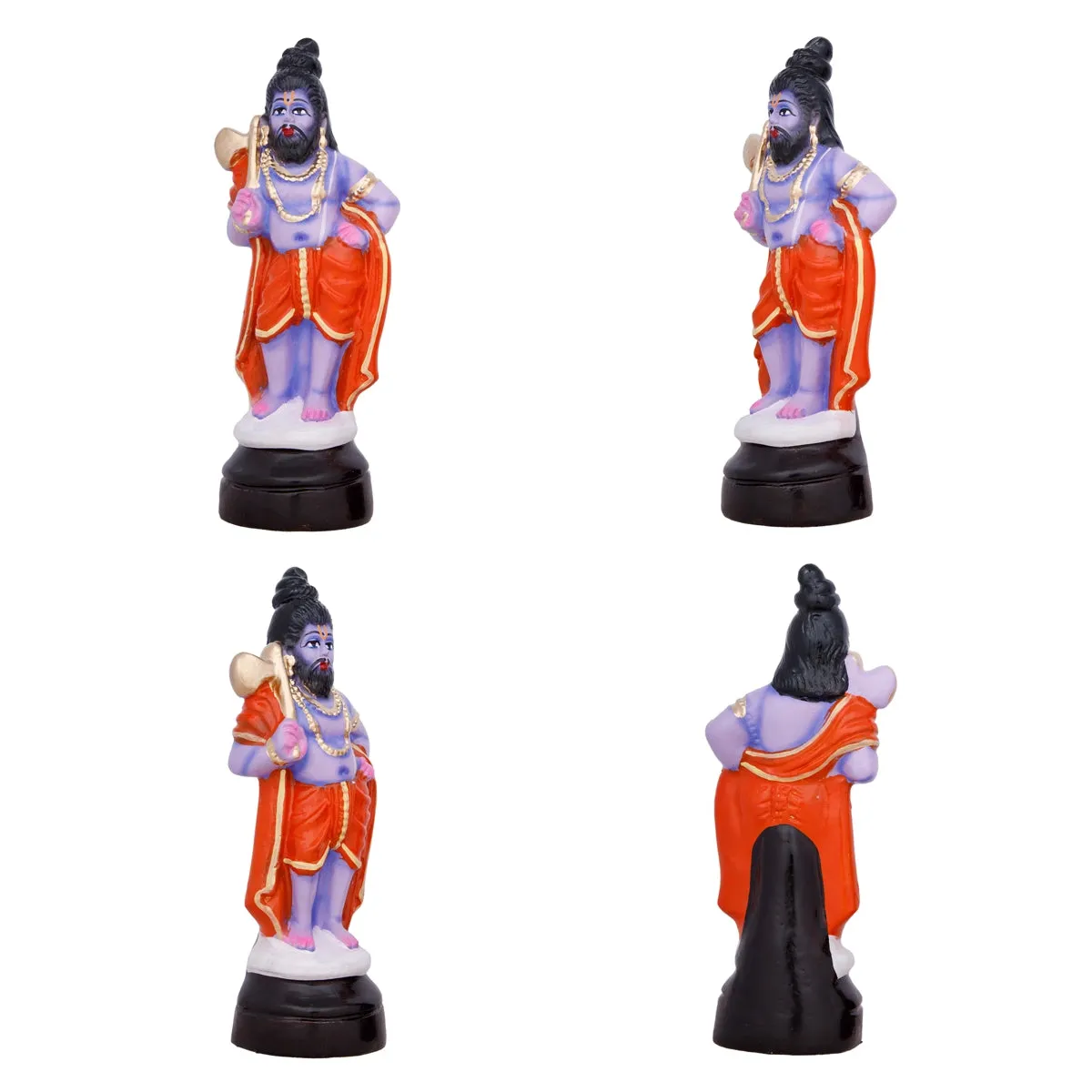 Dasavatharam Paper Mache Golu Bommai Set - 10 x 3 Inches | Giri Golu Doll/ Navaratri Golu Bomma/Gombe/Bommai