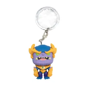 Funko Pocket Pop! Marvel Mech Strike Monster Hunters Thanos Key Chain