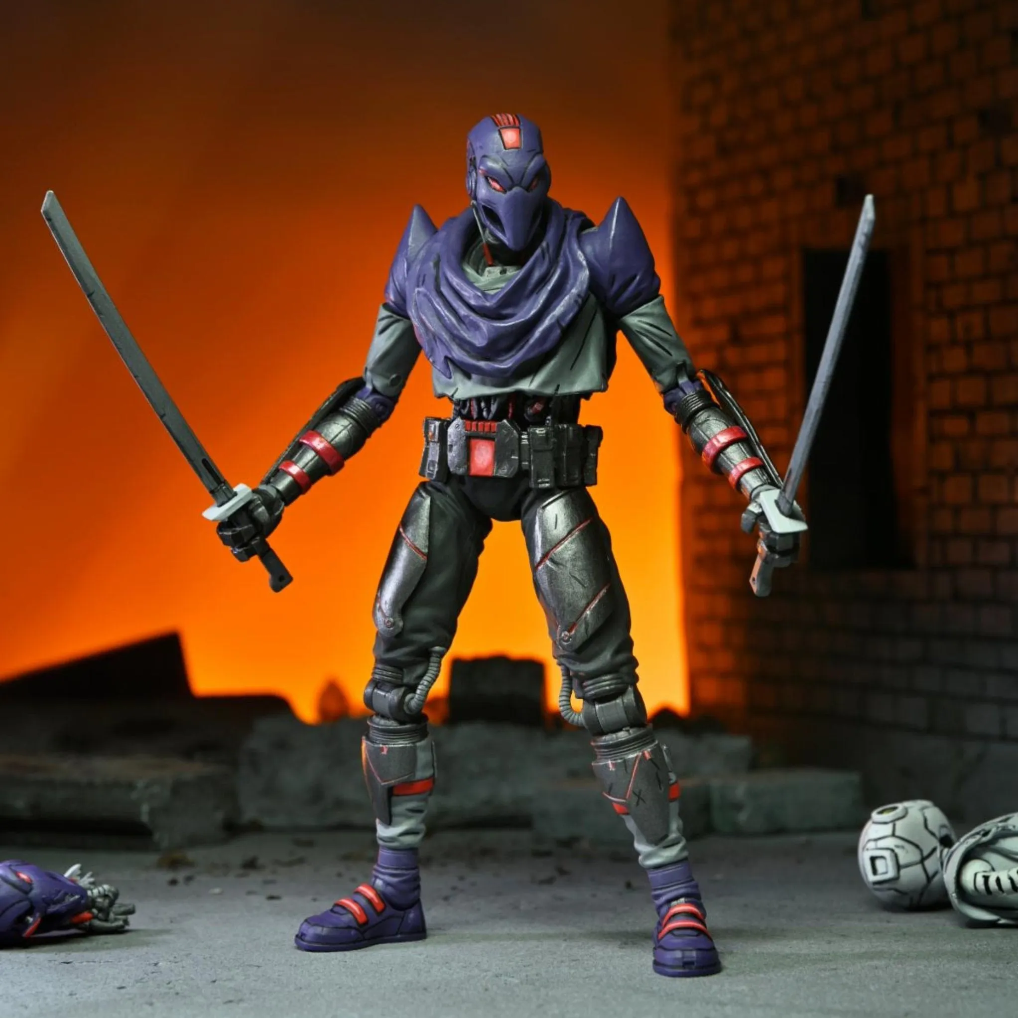 NECA Teenage Mutant Ninja Turtles Last Ronin Foot Bot ARMY BUILDER SET OF 6