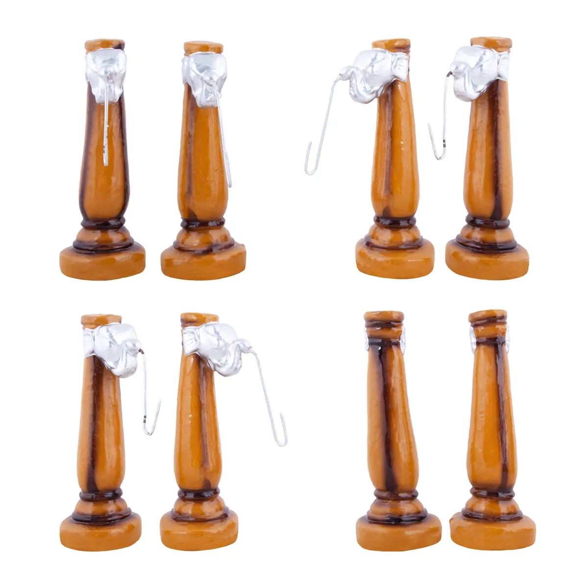 Rama Jananam Clay Golu Bommai Set - 7 x 8.5 Inches | Giri Golu Doll/Navaratri Golu Bomma/Gombe/Bommai