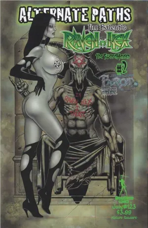 Tarot Witch Of The Black Rose #123 Alt Paths Raven Sword Direct Edition Cover B